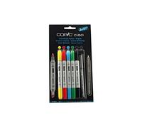 (TG. N/A) Copic 22075550 Ciao Set 5+1, Colori Brillanti - NUOVO