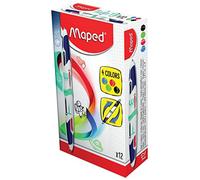 (TG. N/A) Helix Maped Twin Tip Ball Pen Girly rosa 229112 Classic formato all'in