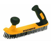 (TG. n/a) Roughneck 52052 - Spazzola metallica con 2 morbide impugnature - NUOVO