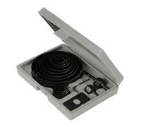 (TG. N/A) Silverline 633729 Kit Seghe a Tazza, 16 Pezzi, 19-127 mm - NUOVO