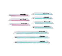 (TG. n/a) Silverline 783087 - Confezione con 10 lame per seghetto alternativo, d