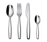 (TG. NA) Alessi ANF06S24 Itsumo Cutlery set 24 pieces, Steel - NUOVO