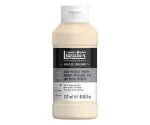 (TG. nessuna) Liquitex Medium Metallizzato Oro - 237ml - NUOVO