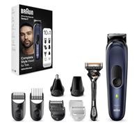 Braun MGK7410 Nero Ioni di Litio - Braun MGK7410, Nero, Metallo,