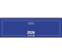(TG. nicht bekannt) BRUNNEN Taccuino orizzontale, mod. 775 2026, 420 x 137 mm, i