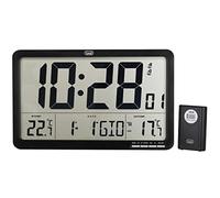 (TG. NO SIZE) Trevi - Orologio Digitale da Parete Radiocontrollato con Sensore E