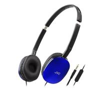 (TG. normale) JVC HA-S160M-A - Cuffie pieghevoli e compatte in colore lucido, co