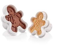 (TG. Omino pan di zenzero) Tescoma 630858 Timbro Tagliabiscotti con Estrattore O