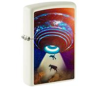 (TG. One Box) Zippo Accendino, bagliore nel buio UFO, una scatola, 49838 - NUOVO