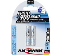 (TG. One size) ANSMANN MaxE Micro AAA Tipo 900mAh Photo Batteria Ricaricabile ad
