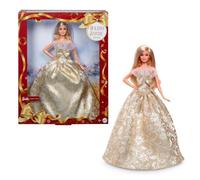 (TG. One Size) Barbie Signature Magia delle Feste 2025, bambola da collezione co