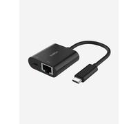 (TG. one size) Belkin Connect Adattatore da USB-C a Ethernet + ricarica da 100 W