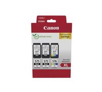 (TG. One Size) Canon Cartucce d'inchiostro originali PG-575XL x 2 / CL-576XL ad