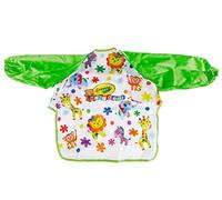 (TG. One size) CRAYOLA Mini Kids Grembiulino a Maniche Lunghe per Proteggere i V