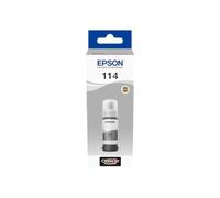(TG. One size) Epson 114 EcoTank Grey Ink Bottle Cartuccia d'inchiostro - NUOVO