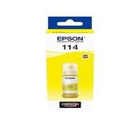 (TG. One size) Epson - 114 EcoTank Yellow Ink Bottle - NUOVO
