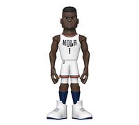 (TG. One Size) Funko Gold 5" NBA: Pelicans-Zion Williamson - (Home Uni) - 1/6 Od
