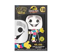 (TG. One Size) Funko Pop Large Enamel Pin MOVIES: JURASSIC PARK - Mr. DNA Spill