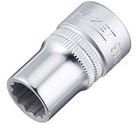 (TG. One Size) Hazet 900Az-1/2 Inserto Chiave a Bussola Doppio Esagono, Argento,