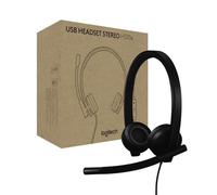 (TG. One Size) Logitech H570e cuffia con microfono per PC e Mac, cuffia con micr