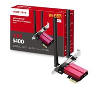 (TG. One Size) MERCUSYS TP-Link MA86XE V2 PCIe Adapter AXE5400Mbps Wi-Fi 6E Blue
