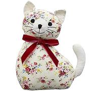 (TG. One Size) Riva Paoletti, Riva Paoletti Floral Cat Door Stop Multi, Cotone,