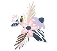(TG. One Size) Sizzix by Chapter Thinlits Die Set 12PK Bohemian Florals di Jenni