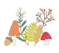 (TG. One Size) Sizzix Set di Fustelle Thinlits 11PK Winter Nature di Olivia Rose