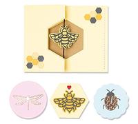 (TG. One Size) Sizzix Thinlits Die Set 16PK Summer Spinner Card di Lisa Jones |