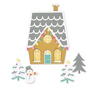 (TG. One Size) Sizzix Thinlits-Set di Fustelle, 11 Pezzi, casa di Olivia Rose, 6