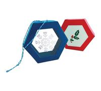 (TG. One Size) Sizzix Thinlits, set di fustelle ornamentali da appendere di Cath