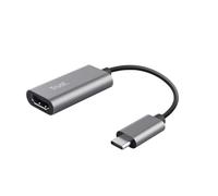 (TG. One size) Trust Dalyx Adattatore da USB-C a HDMI, HDR e HDMI 2.0 (4k 60 Hz)