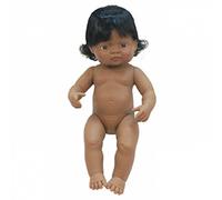 (TG. OSFA) Miniland MINILAND31058 38 cm Hispanic Girl Doll Senza Biancheria Inti
