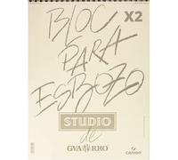 (TG. Pack 2) Pack 2 - Album a Spirale Microforato, A3, 100 fogli, Guarro Schizzo