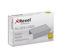 (TG. Pack 20000) Rexel Punti metallici n. 56 (26/6), graffette fino a 20 fogli,