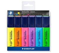 (TG. Pack de 6 unidades) Staedtler 364 WP6, Confezione da 6 Evidenziatori, Color