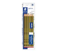 (TG. Pack of 10 Stationery Set) STAEDTLER set di 10 matite Noris® HB, gomma Mar