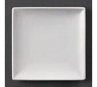 (TG. (Pack of 12)) Olympia u153 Whiteware piatto quadrato, colore: bianco (Confe