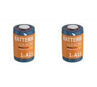 (TG. Pack of 2) ANSMANN 1510-0007 A11 Pile, Batteria Alcaline - 6V, Mn11, V11A,