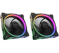 (TG. Pack of 2) ASUS Prime MR120 ARGB, Ventola per Case da 120 mm, Spessore Tela