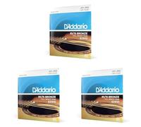 (TG. Pack of 3) D'Addario Corde Chitarra Acustica| EZ910 Set Ez Great American,
