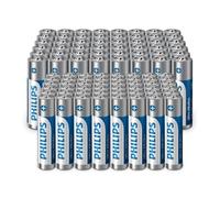 (TG. Pack Of 96) Philips Ultra AA/AAA Alkaline Batterie Combo, Valore ottimale p