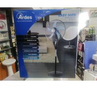 (TG. Pala 50 cm) Ardes AR5EA50PB Easy 50P Ventilatore a Piantana Ampia Base 5 Pa