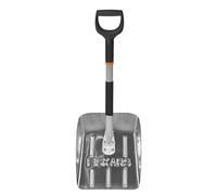 (TG. Pala da neve) Fiskars Pala da neve, Lunghezza: 71 cm, Alluminio, Nero/Argen