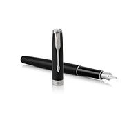 (TG. Pennino Medio) PARKER Sonnet penna stilografica, laccatura di colore nero o