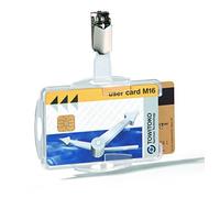 (TG. per 2 Biglietti) Durable 821819 - Porta Passaporto per 2 Carte, 25 Pezzi, T