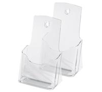 (TG. per DL e A6) SIGEL LH313 Porta-depliant da tavolo, in acrilico, con 1 tasca