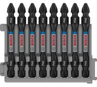 (TG. PH2) Bosch Professional 8 pz. di Bit di Avvitamento Doppi Set Phillips (Imp