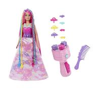 (TG. Piccolo) Barbie Dreamtopia - Chioma da Favola, Bambola Capelli Fantasia con