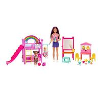 (TG. Piccolo) Barbie - Skipper Primi Lavori, playset Asilo Nido con letto a cast